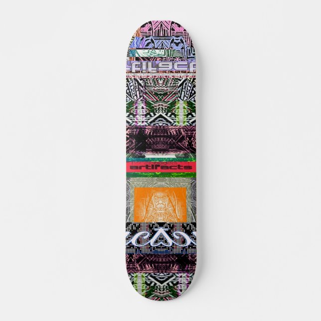 artefacts - demon without boarders vers 2 skateboard (Front)