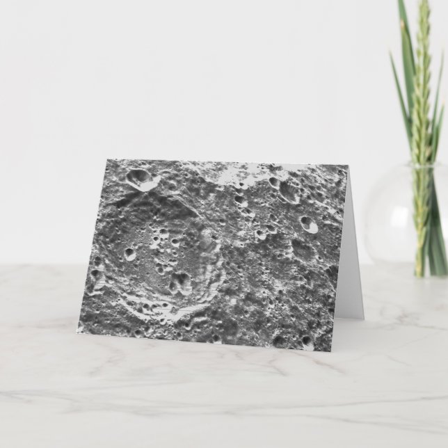 Artemis 1 Moon Mission Lunar Image Card (Front)