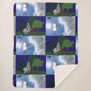 Artemis & Apollo blanket