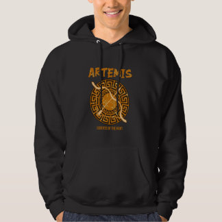 Artemis Goddess of the Hunt Ancient Greek Mytholog Hoodie