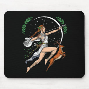 Artemis Greek Goddess Of Hunting Ancient Greece My Mouse Pad