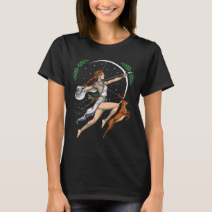 Artemis Greek Goddess Of Hunting Ancient Greece My T-Shirt