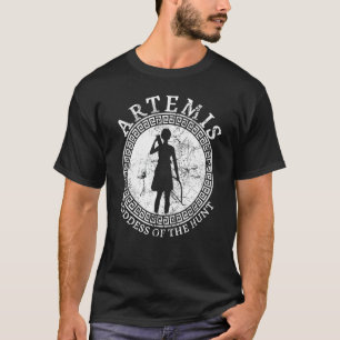 Artemis Greek Goddess Of The Hunt Ancient Greece M T-Shirt