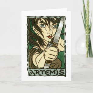 Artemis Greeting Card