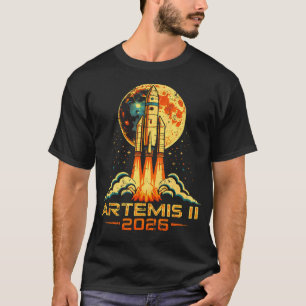 Artemis Ii Back To The Moon 2026 T-Shirt