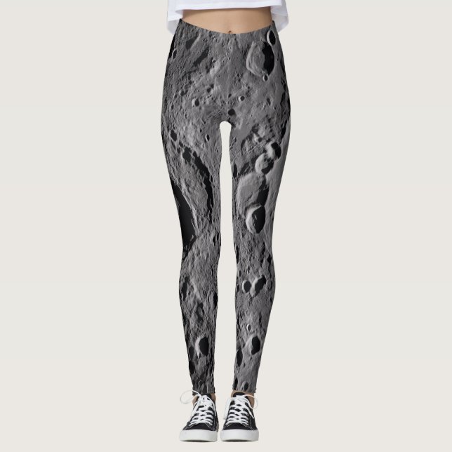 Artemis II Lunar Craters Leggings (Front)