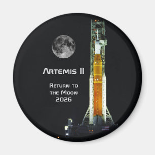 Artemis II Moon Mission Magnet