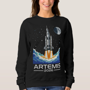 Artemis Launch to The Moon Sweatshirt