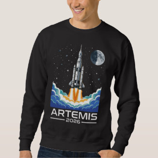 Artemis Launch to The Moon Sweatshirt