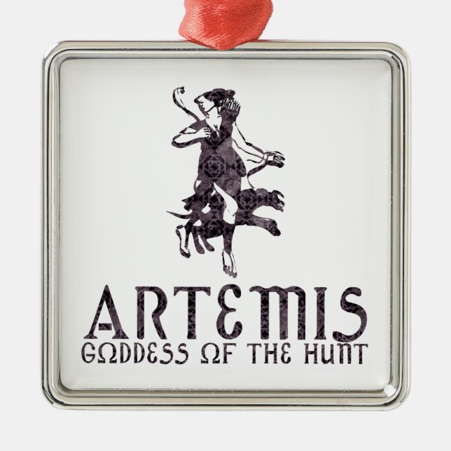 Artemis Metal Tree Decoration (Front)