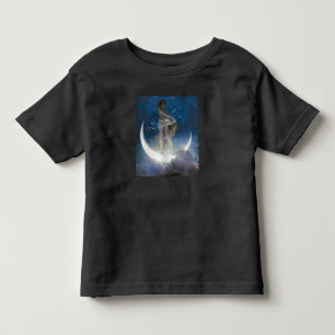 Artemis Moon Goddess Scattering Night Stars Toddler T-Shirt