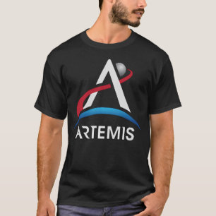 Artemis Nasa Official Logo Mask T-Shirt