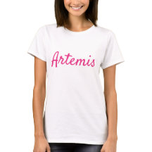 Artemis Script T-Shirt