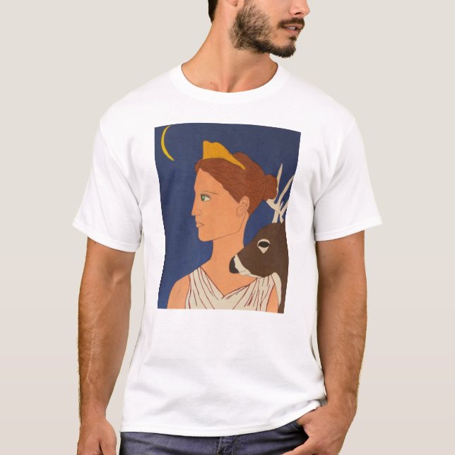 Artemis: The Moon Goddess T-Shirt (Front)