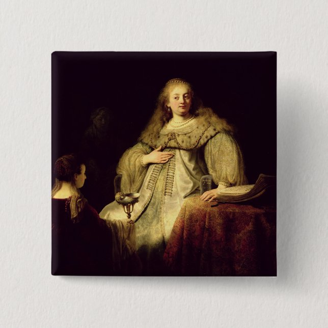 Artemisia, 1634 15 cm square badge (Front)