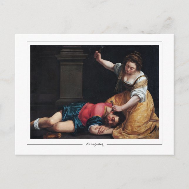 Artemisia Gentileschi #14 - Fine Art Postcard (Front)