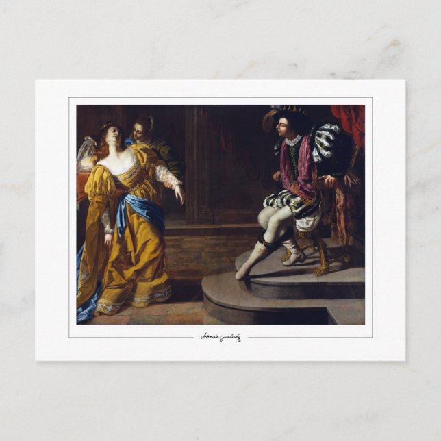 Artemisia Gentileschi #20 - Fine Art Postcard (Front)