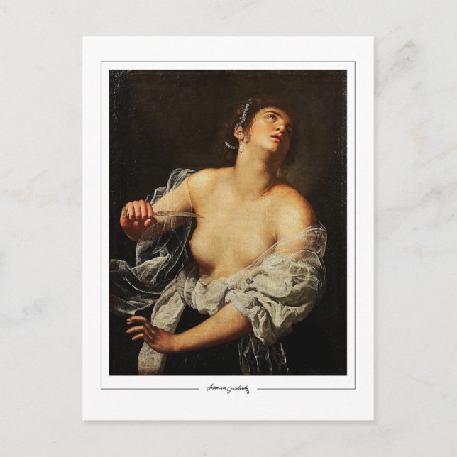 Artemisia Gentileschi #35 - Fine Art Postcard (Front)