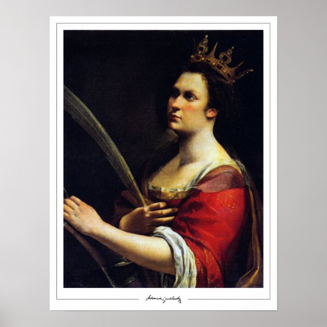 Artemisia Gentileschi Zedign Art Poster #12 (Front)
