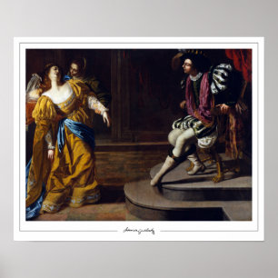Artemisia Gentileschi Zedign Art Poster #20