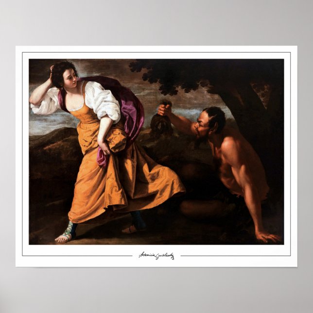 Artemisia Gentileschi Zedign Art Poster #42 (Front)