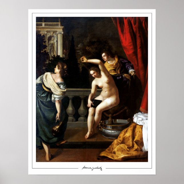 Artemisia Gentileschi Zedign Art Poster #45 (Front)