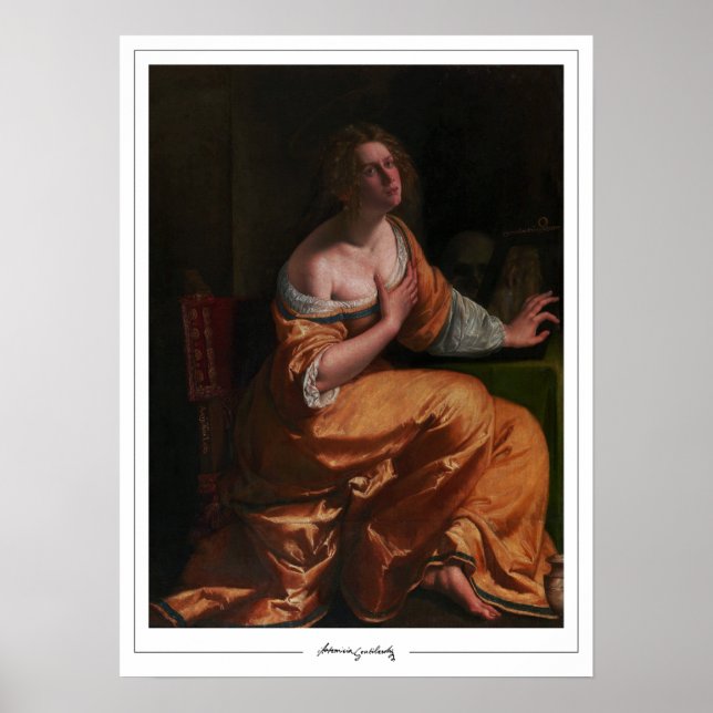Artemisia Gentileschi Zedign Art Poster #48 (Front)
