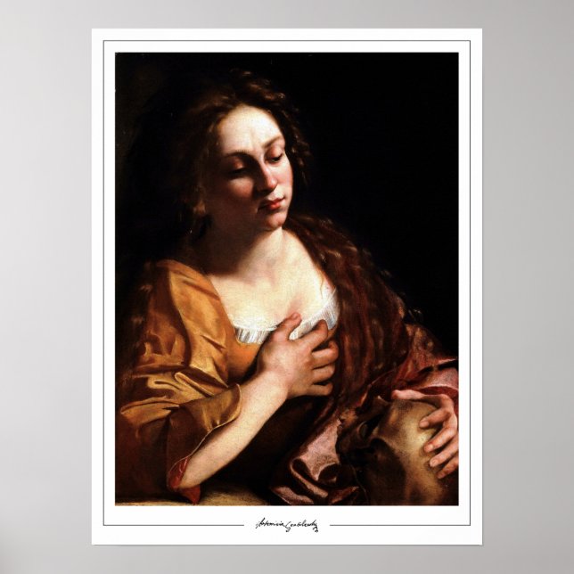 Artemisia Gentileschi Zedign Art Poster #77 (Front)