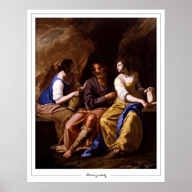 Artemisia Gentileschi Zedign Art Poster #79 (Front)
