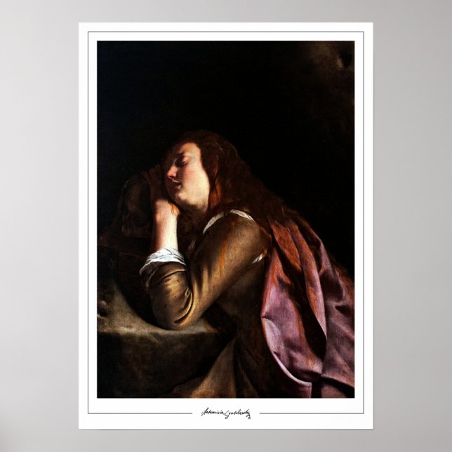 Artemisia Gentileschi Zedign Art Poster #81 (Front)
