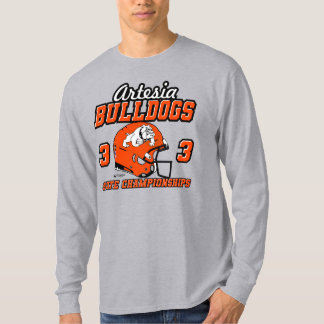 Artesia Bulldogs 33 State Championships T-shirt