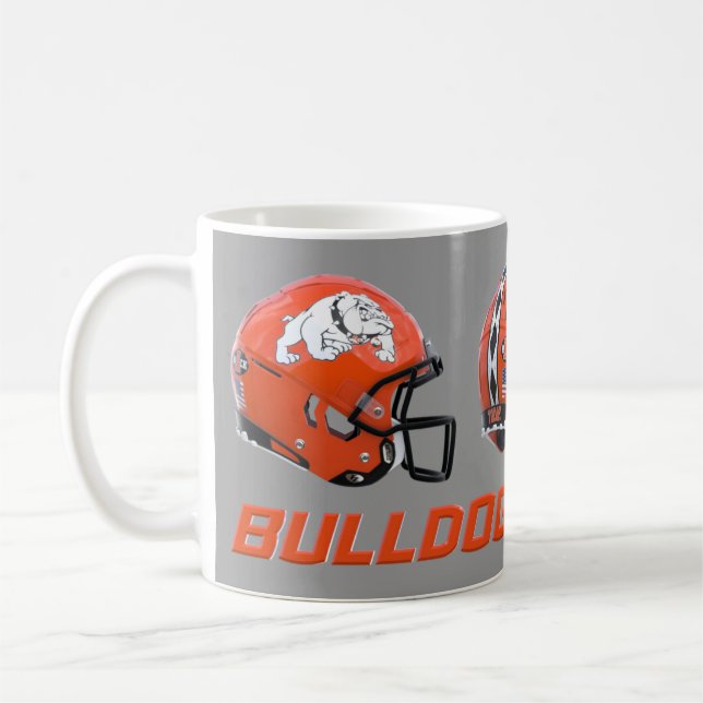 Artesia Bulldogs Football Helmet Coffee Mug (Left)