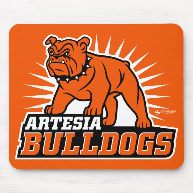 Artesia Bulldogs Mousepad (Front)