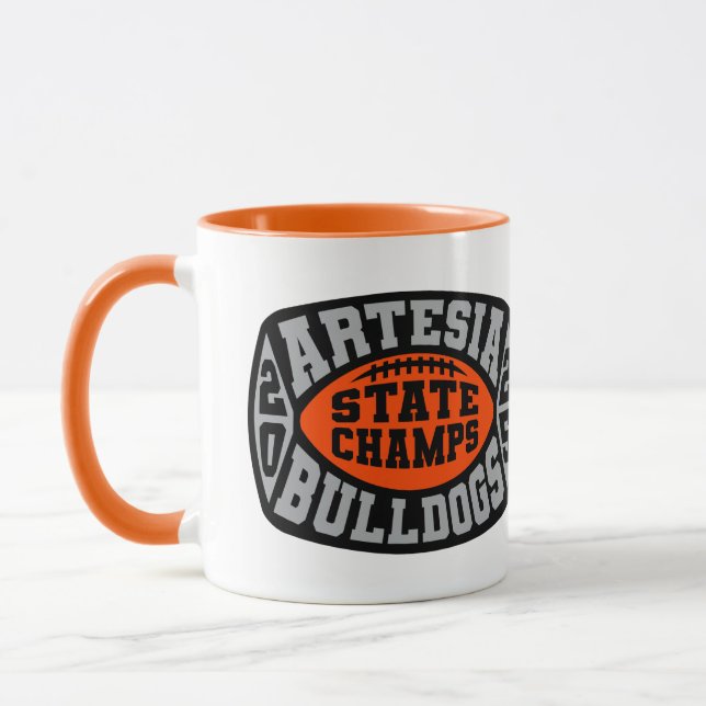 Artesia Bulldogs "State Champs" Mug (Left)