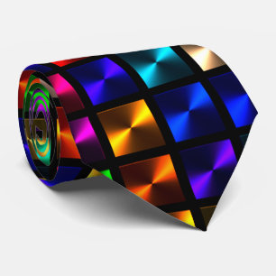 Artful - Abstract Dice Tie
