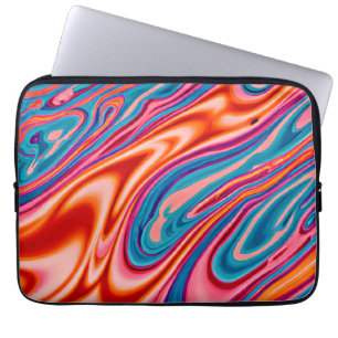 Artful Color Scheme Laptop Sleeve