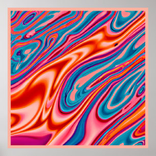 Artful Color Scheme Poster