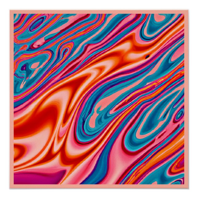 Artful Colour Scheme Poster (Front)