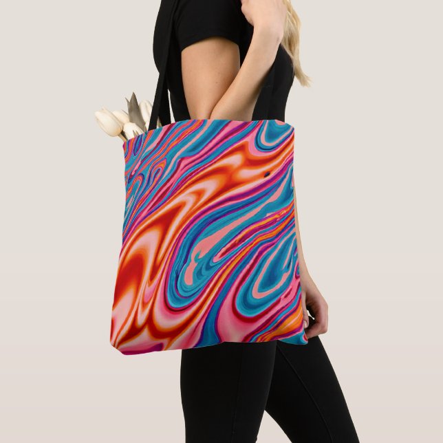 Artful Colour Scheme Tote Bag (Close Up)