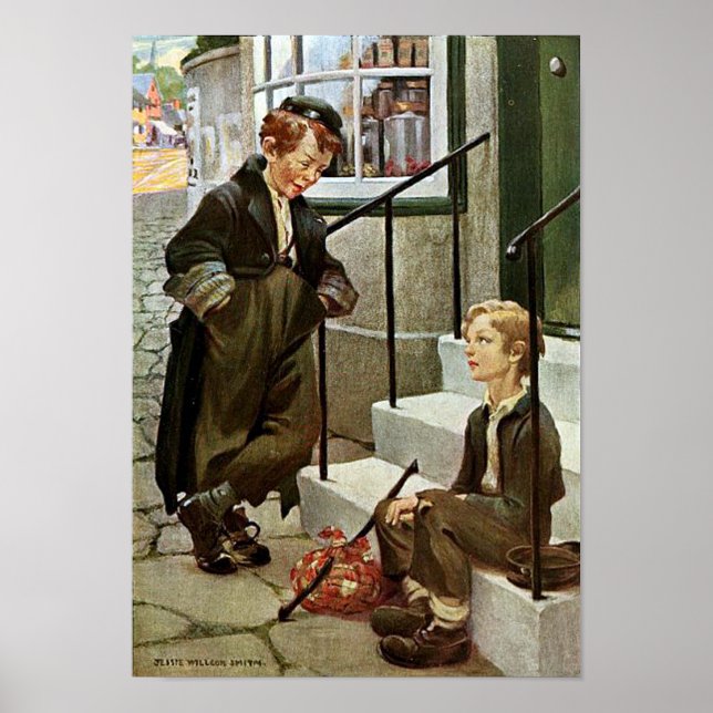 Artful Dodger from Oliver Twist Print (Front)