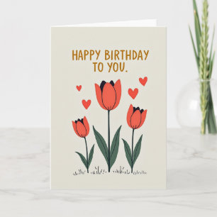 Artful Flora Celebration Card