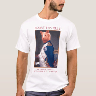 Artful Hamster Napolean T-Shirt