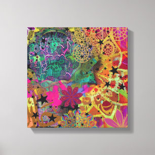Artful Muslim Canvas Print