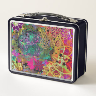Artful Muslim Metal Lunch Box
