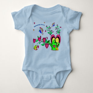 Artful Newborn Shower Gift Baby Bodysuit