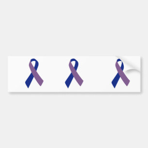 arthritis awareness blue ribbon bumper sticker