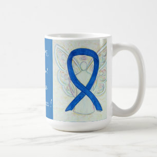 Arthritis Awareness Ribbon Angel Custom Mug