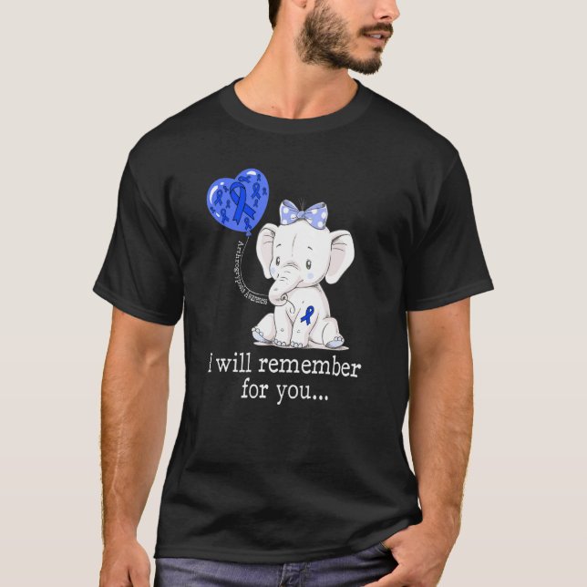 Arthrogryposis Awareness Elephant T-Shirt (Front)
