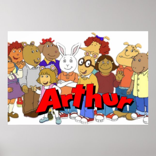 Arthur and friends poster (Front)