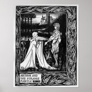 Arthur and the strange mantle poster